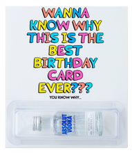 Load image into Gallery viewer, BEST BIRTHDAY CARD EVER