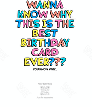 Load image into Gallery viewer, BEST BIRTHDAY CARD EVER